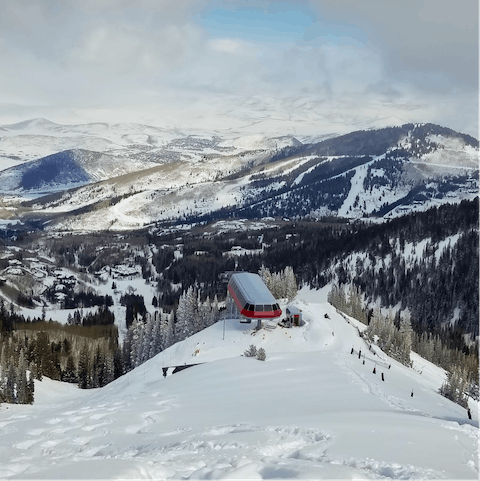 Stay at the base of Deer Valley Resort, a skiers' paradise