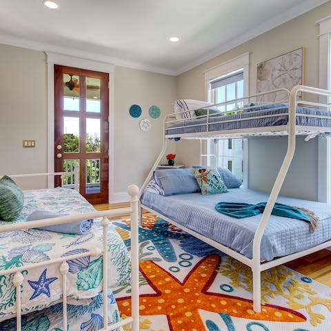 Give the kids a fun bedroom all of their own