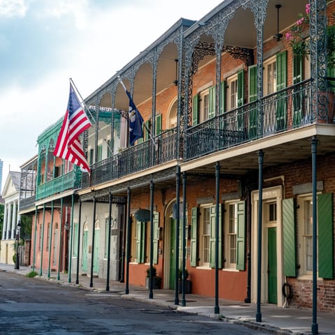 Explore historic New Orleans – you're just fifteen minutes from the French Quarter