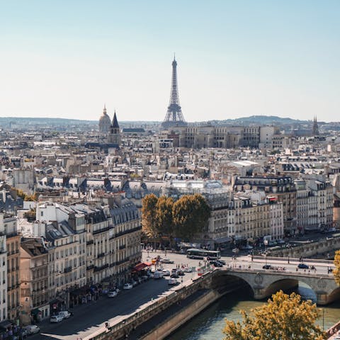 Explore the sights and attractions of Paris