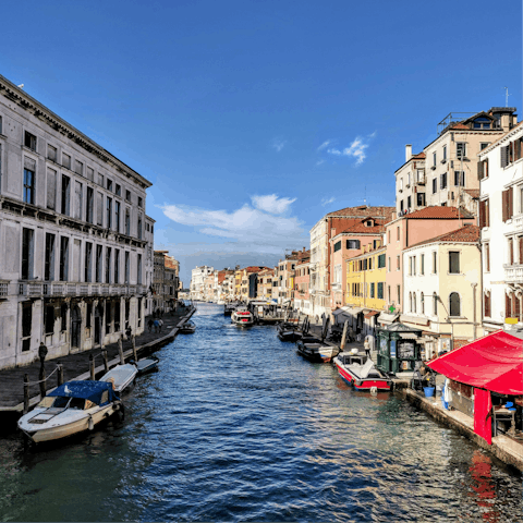 Stay in Cannaregio, one of Venice's most authentic areas