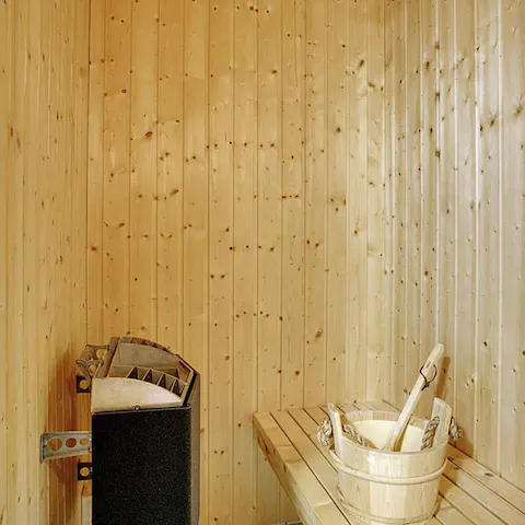 Treat yourself to a relaxing sauna