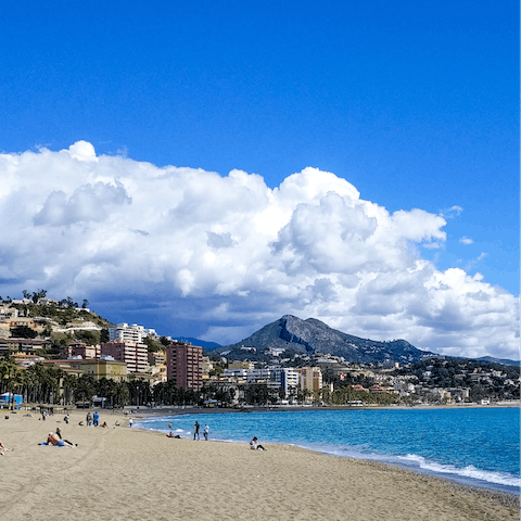 Experience the magic of Mediterranean living from the beach 