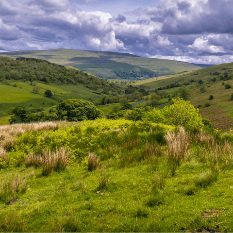 Drive just fifteen minutes to reach the border of the Yorkshire Dales National Park