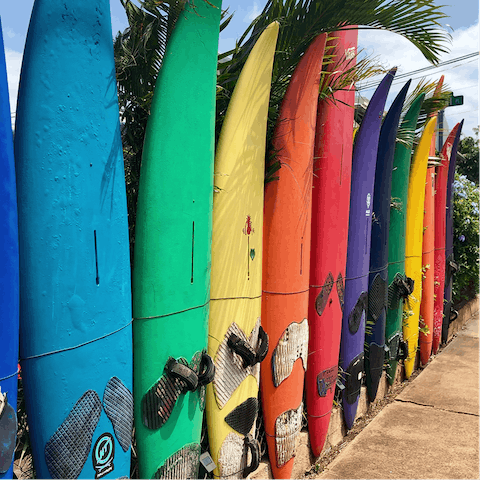 Surf Southern California's famous waves