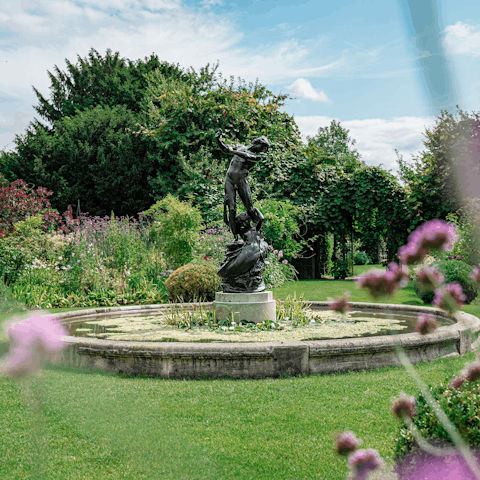 Embrace the magic of London from nearby Regent's Park