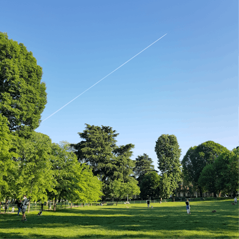Take a leisurely stroll around Parco della Resistenza on a warm afternoon