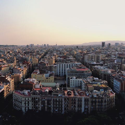Explore the sights of the famous Eixample neighbourhood