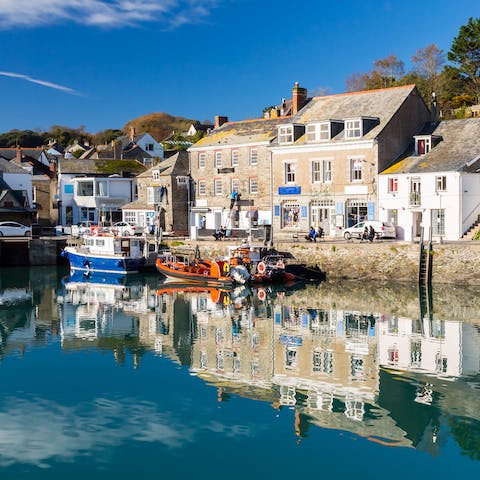 Stay in the charming town of Padstow