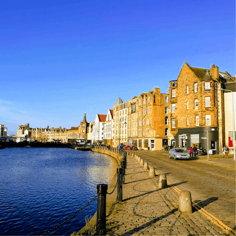 Discover the shops and restaurants around The Shore in Leith