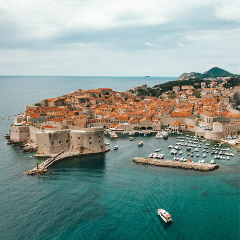 Take a trip to delightful Dubrovnik to uncover its history, gastronomy, and striking vistas