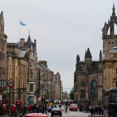 Walk the Royal Mile through Scotland's capital and discover the city