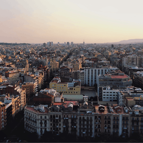 Explore Barcelona's iconic sights from the heart of Eixample