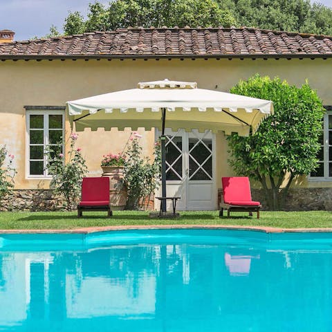 Go for a refreshing swim