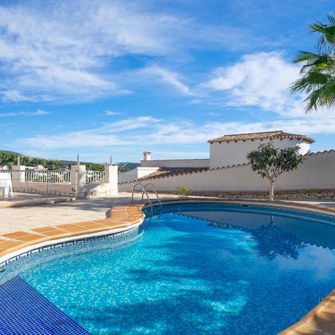 Spend the day on the beach or enjoy total relaxation by the pool