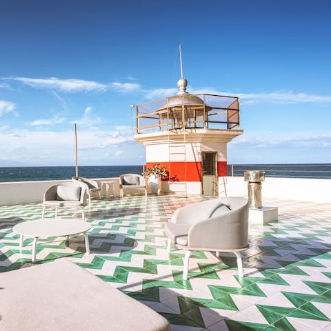 Make the most of your home-from-home in a restored lighthouse