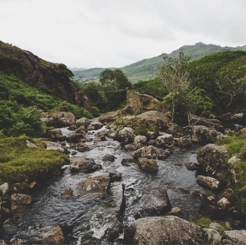 Don your hiking boots to explore the Lake District National Park, just a short drive 