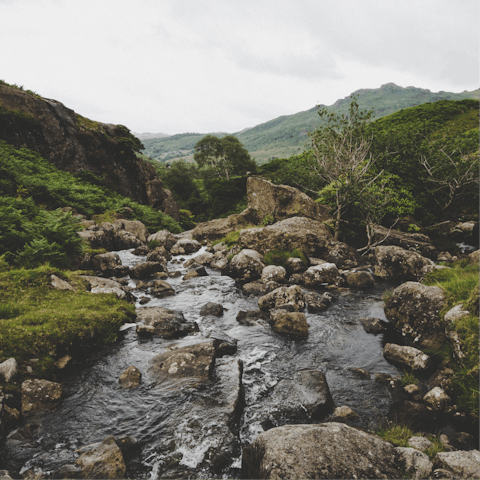 Don your hiking boots to explore the Lake District National Park, just a short drive