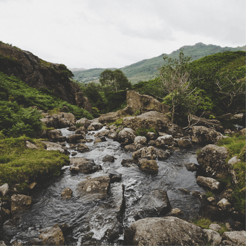 Don your hiking boots to explore the Lake District National Park, just a short drive 