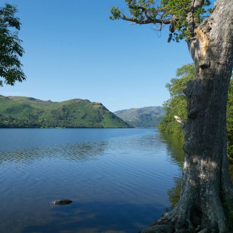 While away the day fishing and swimming off the lodge's private jetty