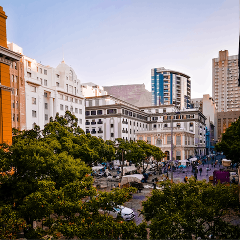 Explore the vibrant city of Cape Town and its eclectic mix of beaches, nature, and bustling city life