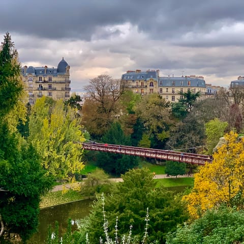 Pack a picnic and stroll to Parc des Buttes-Chaumont for lunch 