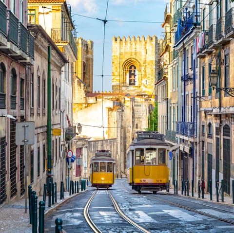 Catch the train to Lisbon and arrive at Cais do Sodré in just forty minutes