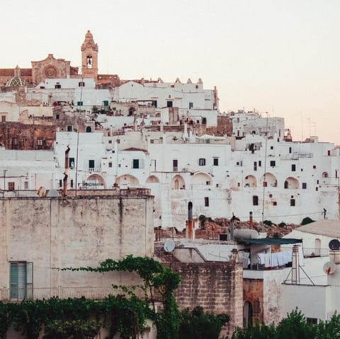 Stay in the historic town of Ostuni, Italy 