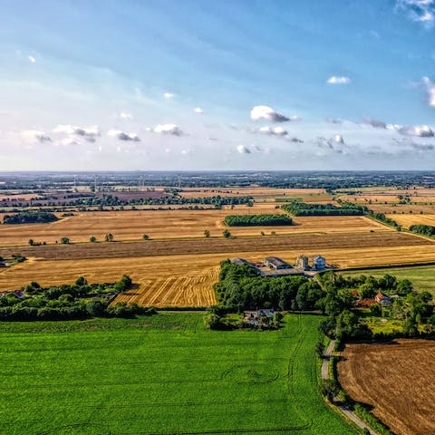 Explore the rural beauty of Suffolk's countryside