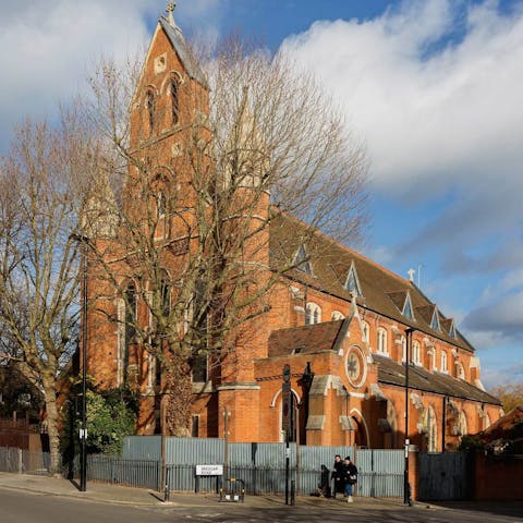 Stay in a beautiful converted church in one of London's most sophisticated neighbourhoods