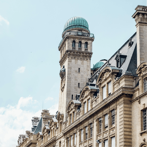 Explore the buzzing Latin Quarter, home of Sorbonne University