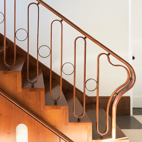 Eye-catching staircases