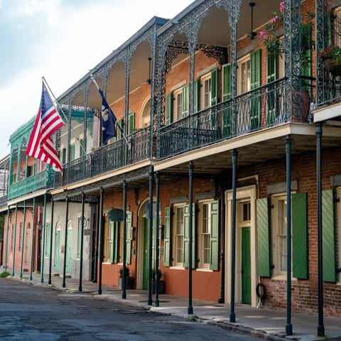 Explore the beautiful city of New Orleans, right on your doorstep