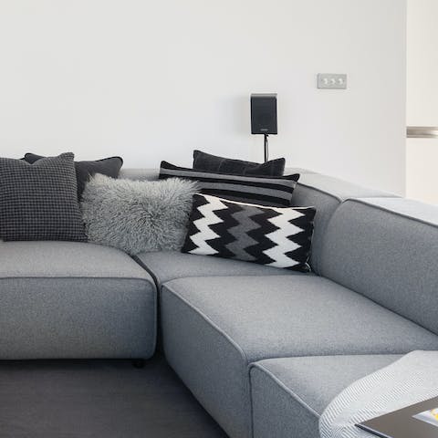 A super comfy corner sofa