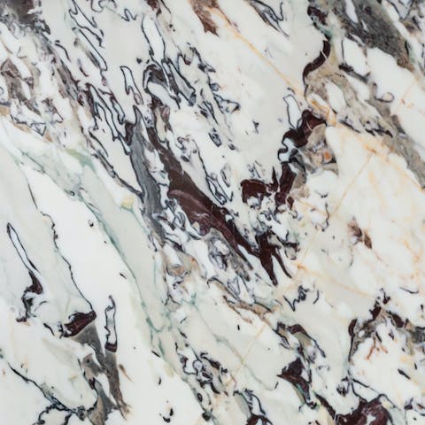 Beautiful marble in the kitchen