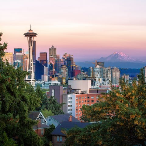 Explore the sights and sounds of Seattle from your location in Capitol Hill