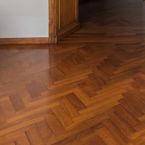 Beautiful parquet floors