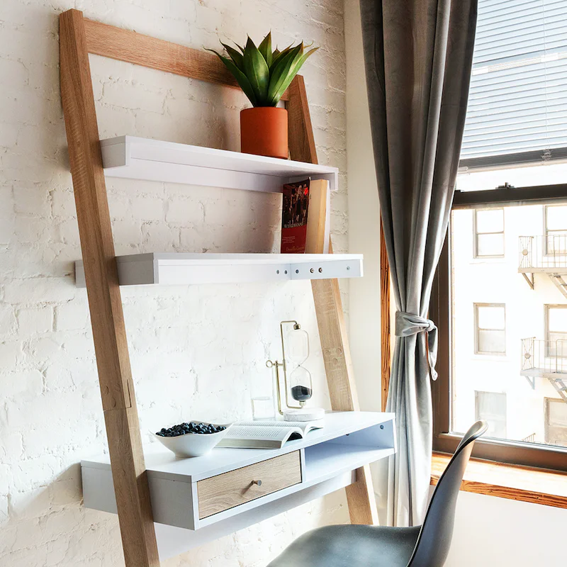 Stacked workspace