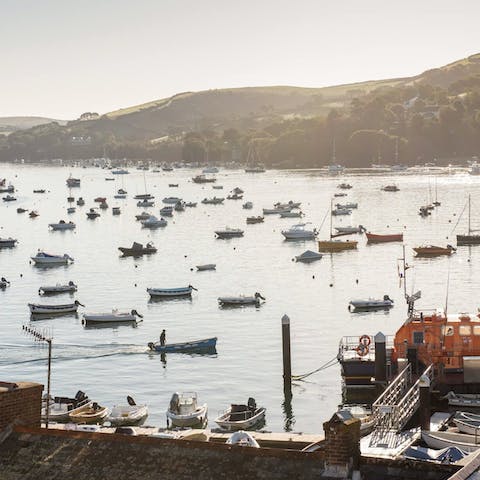 Explore the picturesque charms of Salcombe and its harbour