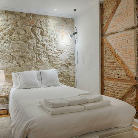 Look forward to snoozing in the comfortable beds after a day spent scaling Lisbon's hills
