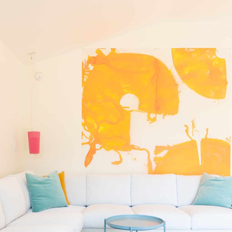Bright colourful paintings