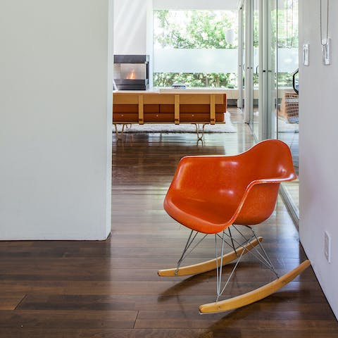 The Eames rocking chair