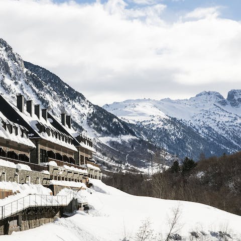 Discover the spectacular beauty of the Baqueira-Beret ski resort