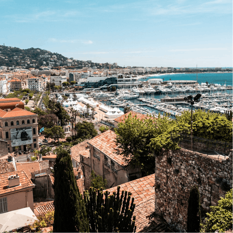 Explore Cannes, including nearby La Croisette