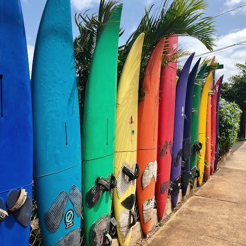 Enjoy a plethora of activities on the doorstep, including surfing, horseback riding, sailing, canoeing and hiking