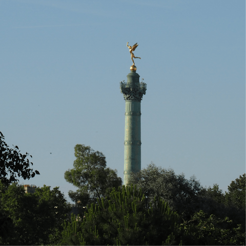 Visit Place de la Bastille, under 200 metres away