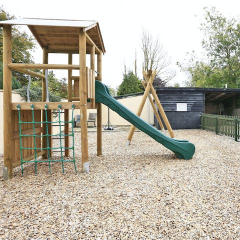 Spend a fun-filled afternoon in the kids playground