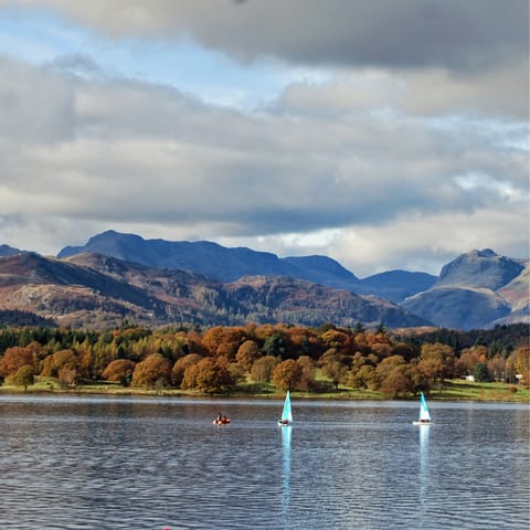 Set off on stunning hikes straight from your Ambleside abode