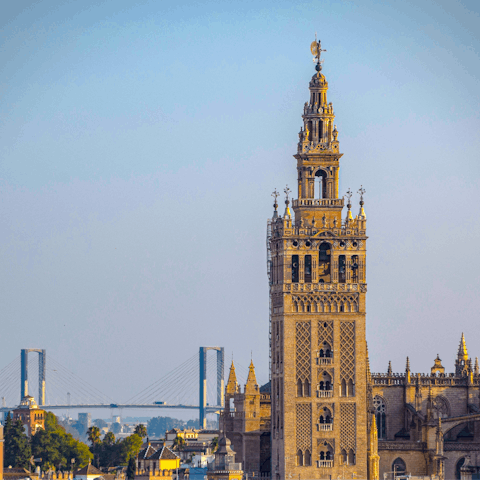 Explore many of Seville's attractions which are within walking distance