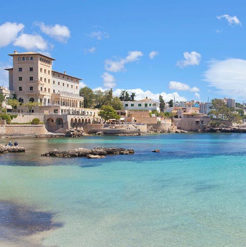 Explore captivating Cas Catalá and the Calanova Marina